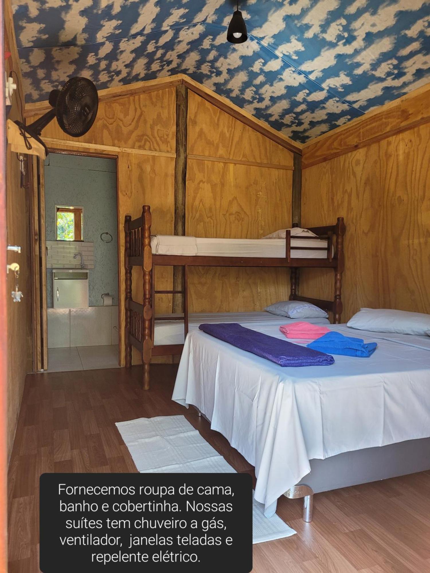 Piratas Cabanas Camping Bar Parati-Mirim Exterior foto